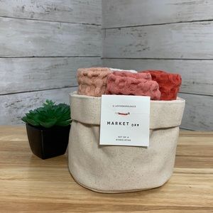 Anthropologie Market Day Dishcloths, Set of 4 Brand New!
